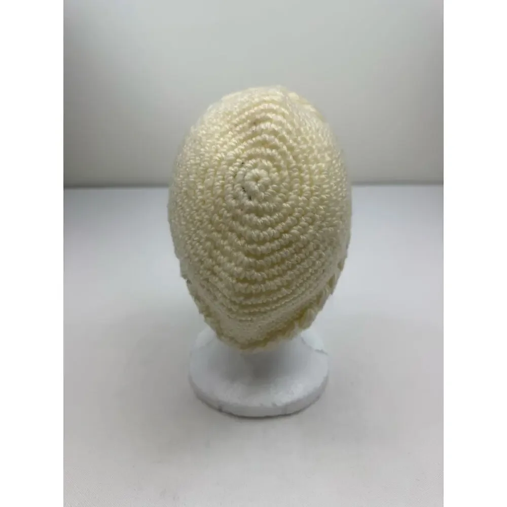 Vintage Kokonit‎ Beanie Ivory One Size